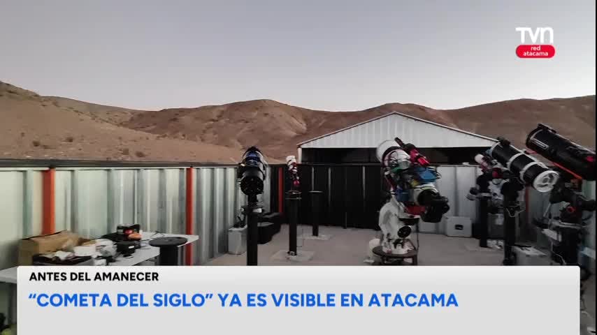 El “Cometa del Siglo” ya es visible en Atacama