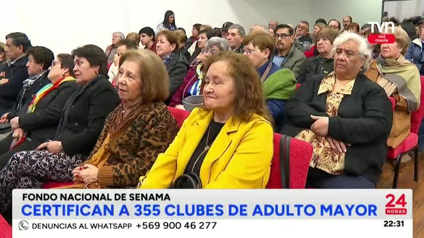 Certifican a clubes de adulto mayor