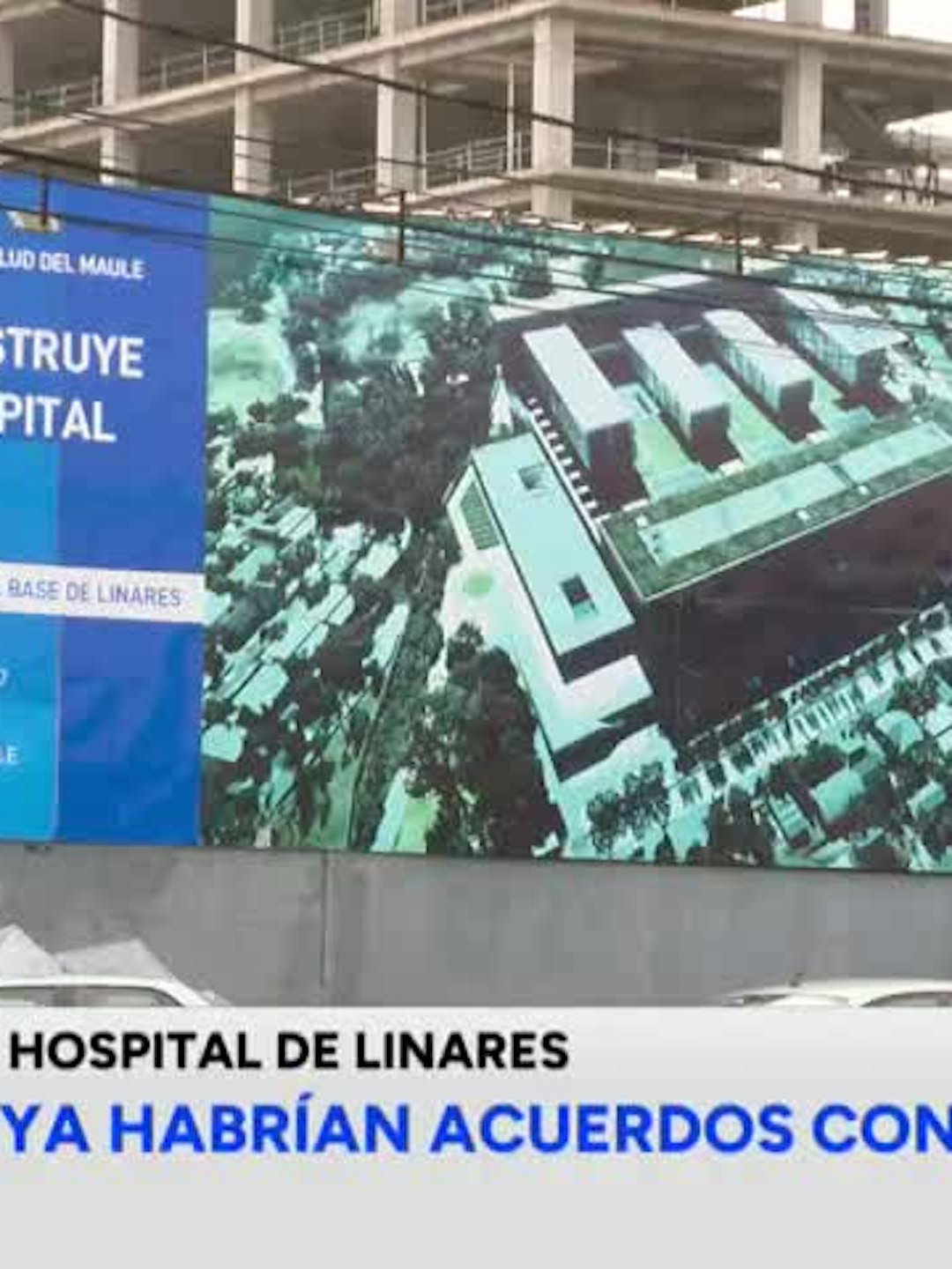 Surgen dudas respecto a un acuerdo entre el Gobierno y la constructora a cargo del nuevo hospital de Linares