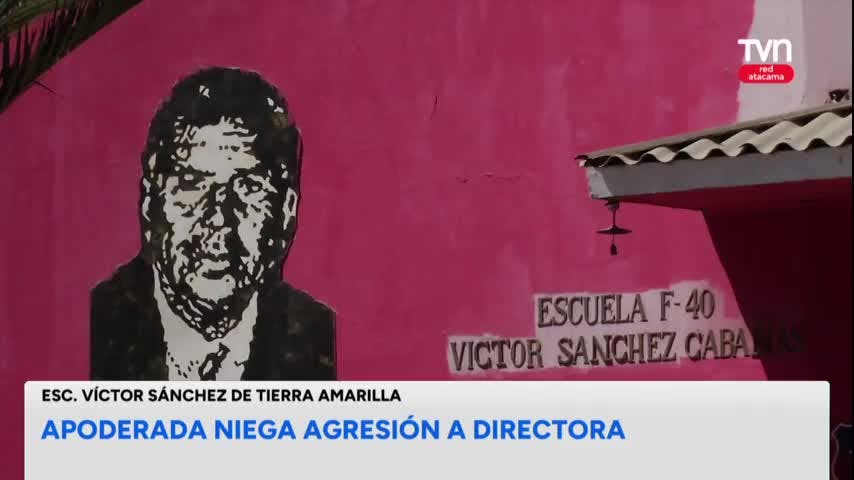 Apoderada niega agresión a directora
