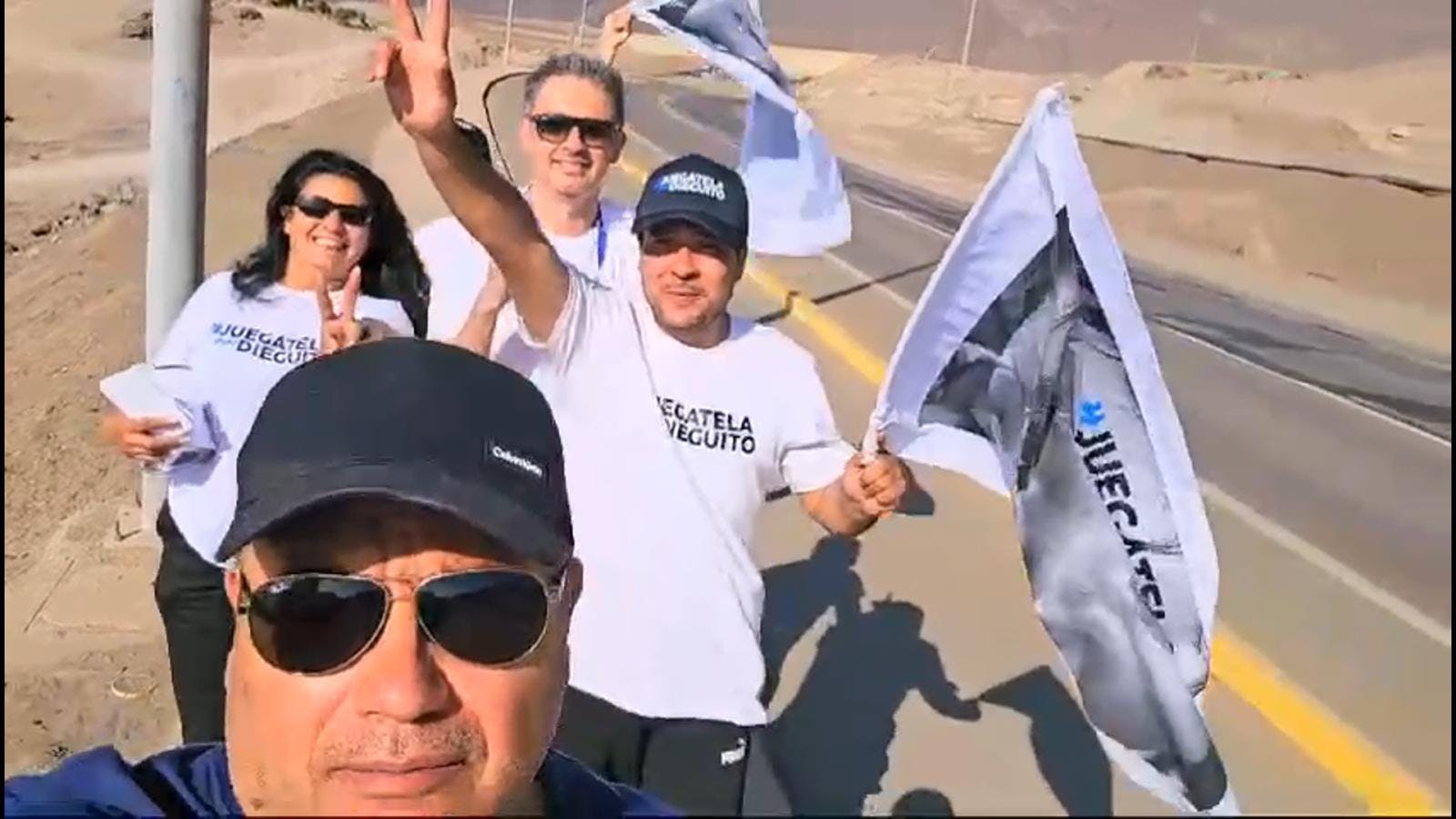 Padres antofagastinos inician caminata para reunir fondos