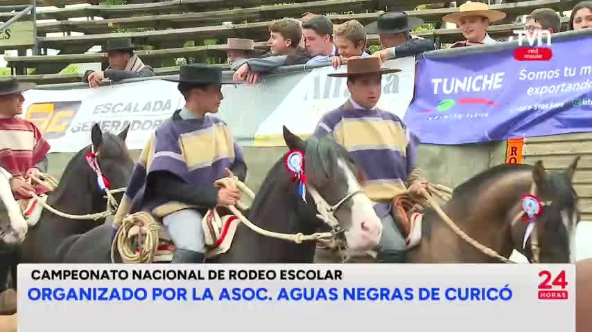 Curicó cobijó a nacional de rodeo escolar