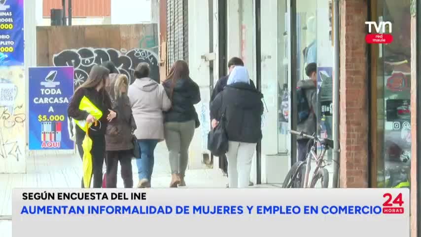 Aumentan informalidad de mujeres y empleo en comercio
