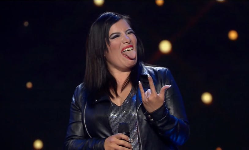 Maureen se roba el escenario como Alejandra Guzmán 