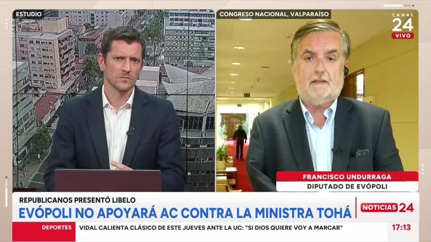 Diputado Undurraga y acusaciones constitucionales anunciadas por Chile Vamos: “Dimos un triste espectáculo”