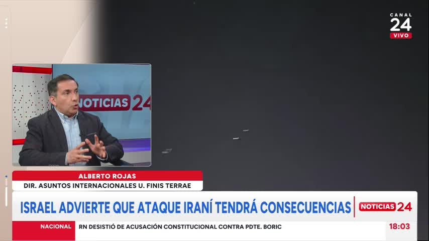 Analista internacional: “Esto es lo que tantos meses se ha temido, una confrontación directa entre Israel e Irán”