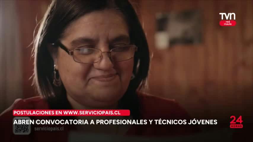 Abren convocatoria a programa Servicio País