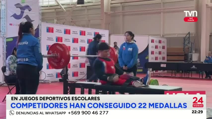 Competidores han conseguido 22 medallas en Juegos Deportivos Escolares