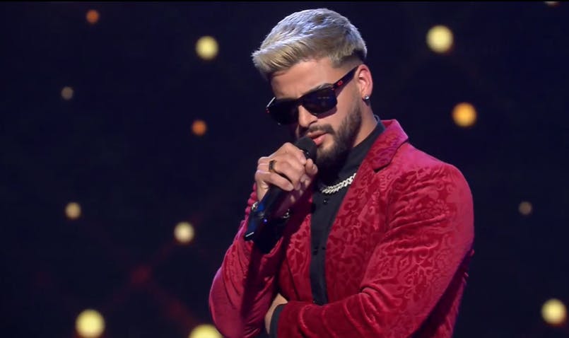 El "Pretty Boy": así fue la presentación de Pablo como Maluma 