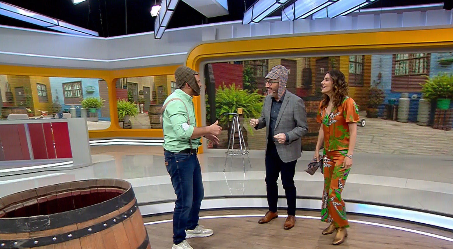 Vuelve el Chavo del 8: Mira la vecindad del "Buenos Días a Todos" 