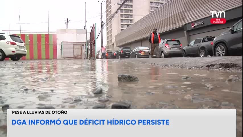 Atacama cerró el invierno con déficit hídrico