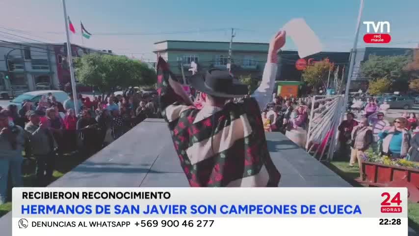 Hermanos de San Javier son campeones de cueca
