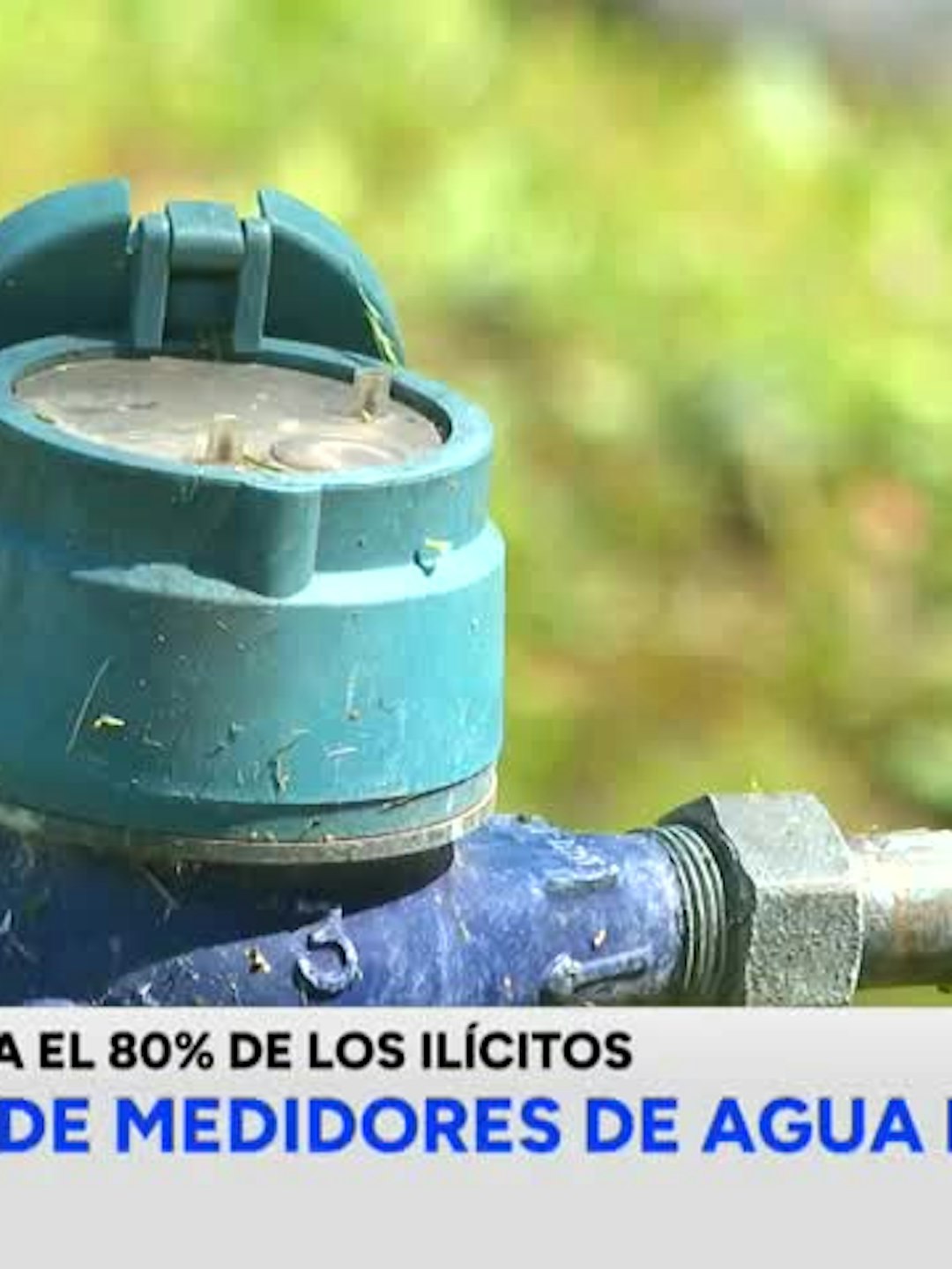 Ola de robos de medidores de agua en Talca