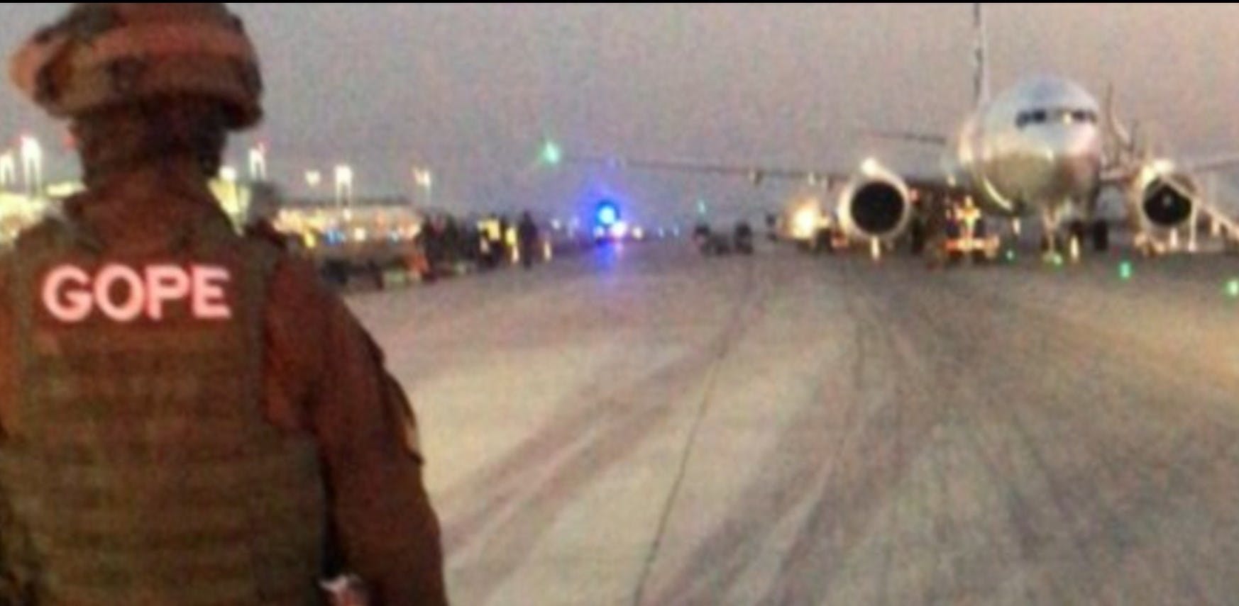 Un detenido: Amplio operativo por aviso de bomba en aeropuerto de Santiago