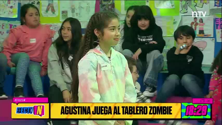 Tablero Zombie Agustina: Consigue 21 N en Efecto N