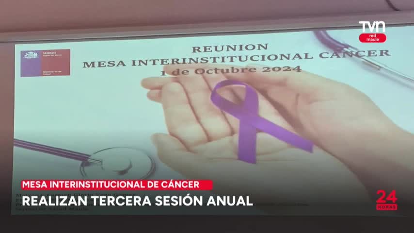 Realizan tercera sesión anual de mesa de cáncer