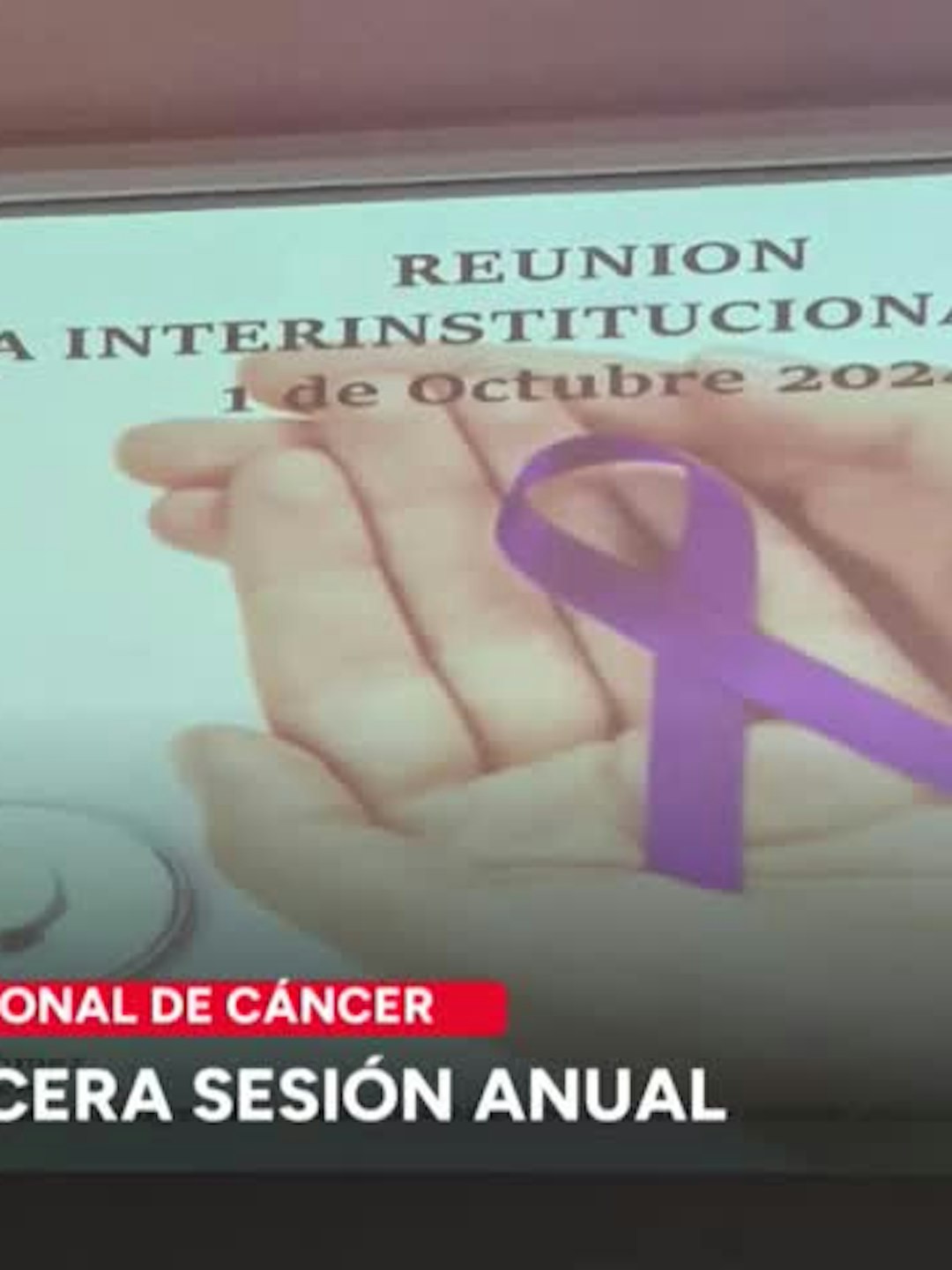 Realizan tercera sesión anual de mesa de cáncer