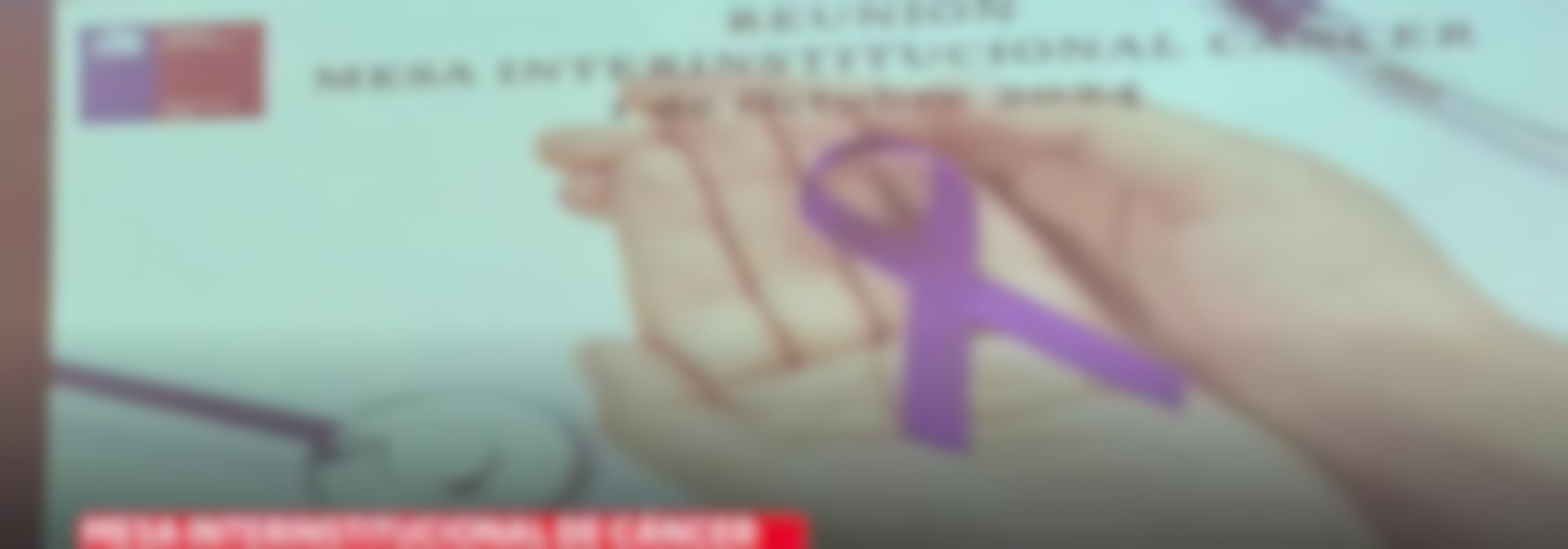 Realizan tercera sesión anual de mesa de cáncer
