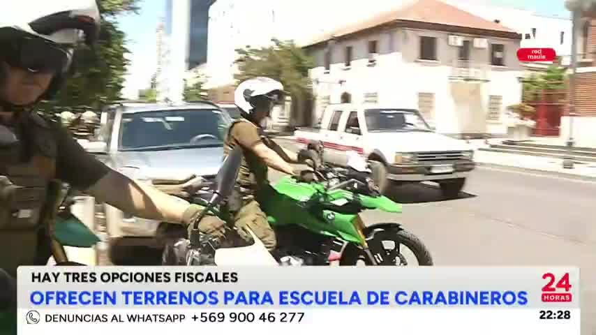 Ofrecen terrenos para escuela de Carabineros