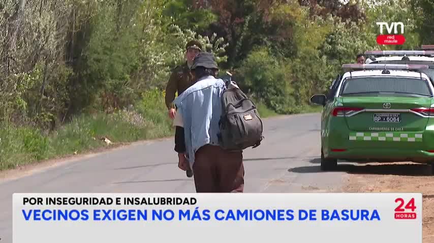 Vecinos exigen no más tránsito de camiones de basura