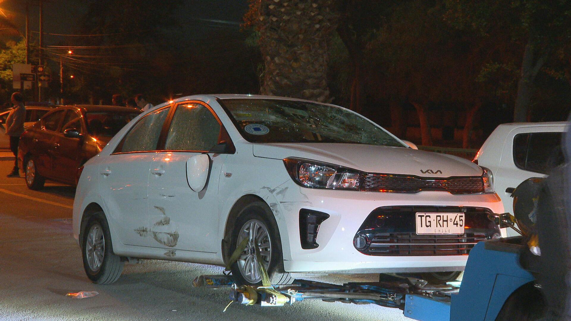 Taxista y su hijo atacaron a fiscalizadores en Recoleta