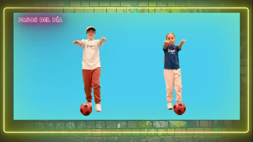 Baila Fútbol Kids en NTV: Brazos de Zombie, Caminata y toque, Pase planta afuera