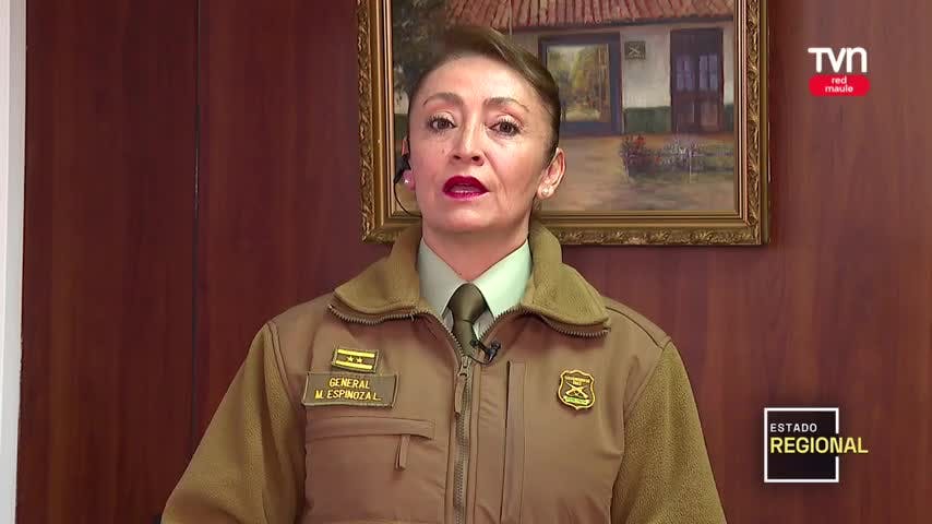 General Maureen Espinoza, Jefa VII Zona de Carabineros - Viernes 04 de octubre 2024