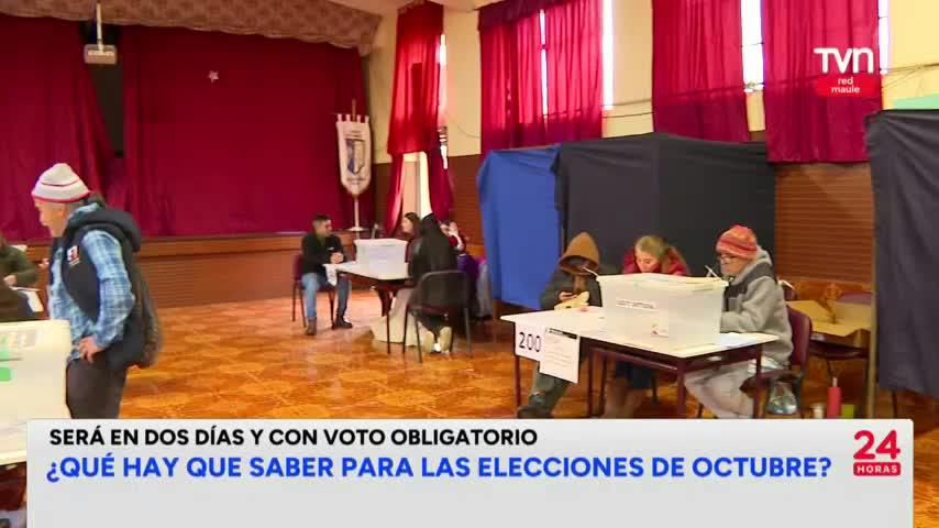 ¿Qué debe saber para las elecciones de octubre?