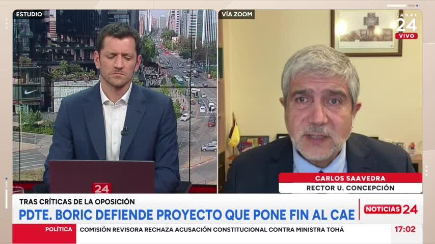 Rector de U. de Concepción y proyecto de fin al CAE: “Cuando se limitan los recursos se produce un estancamiento de las instituciones”