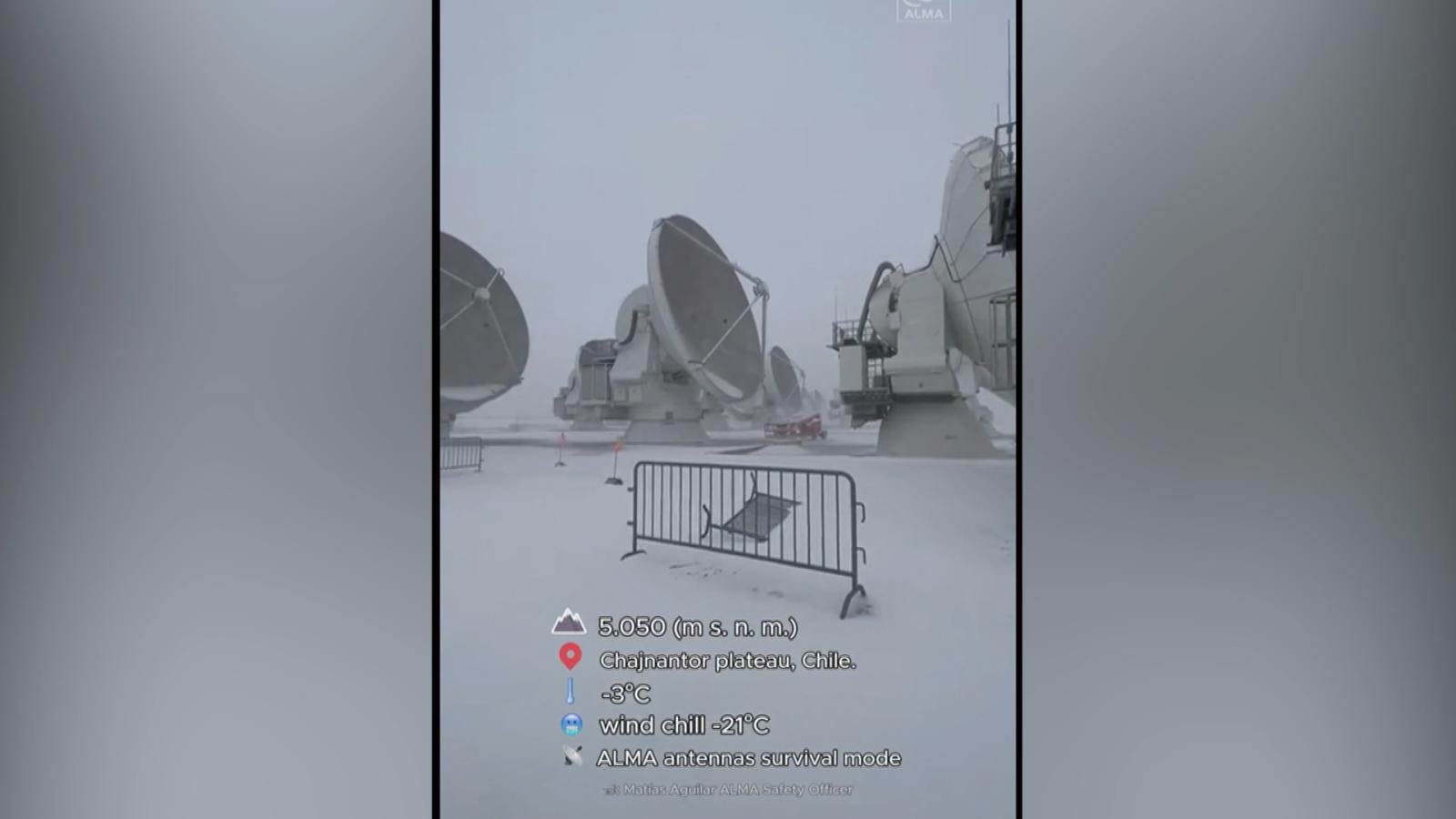 Alerta por fuertes vientos y nevazones en la zona interior 