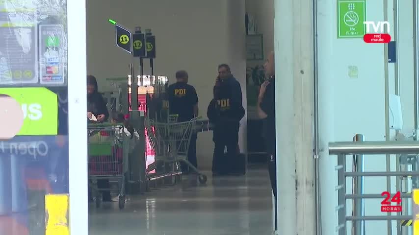 Investigan robo a farmacia de Talca