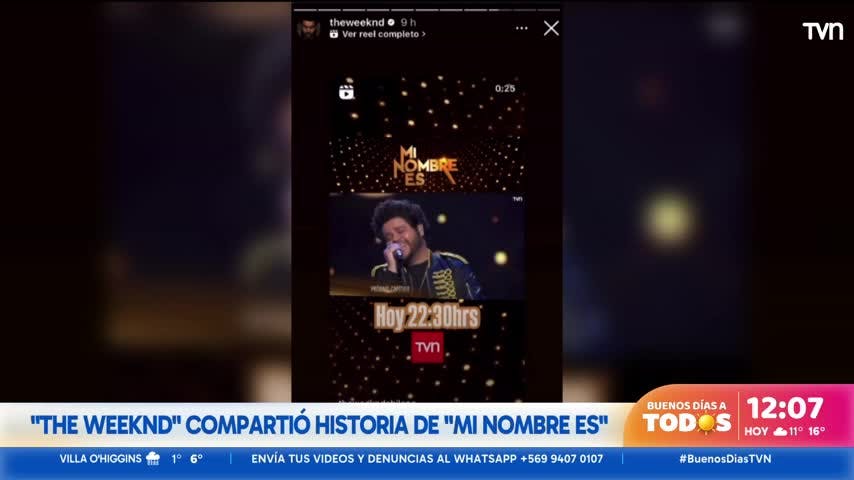 The Weeknd comparte historia de "Mi nombre es"