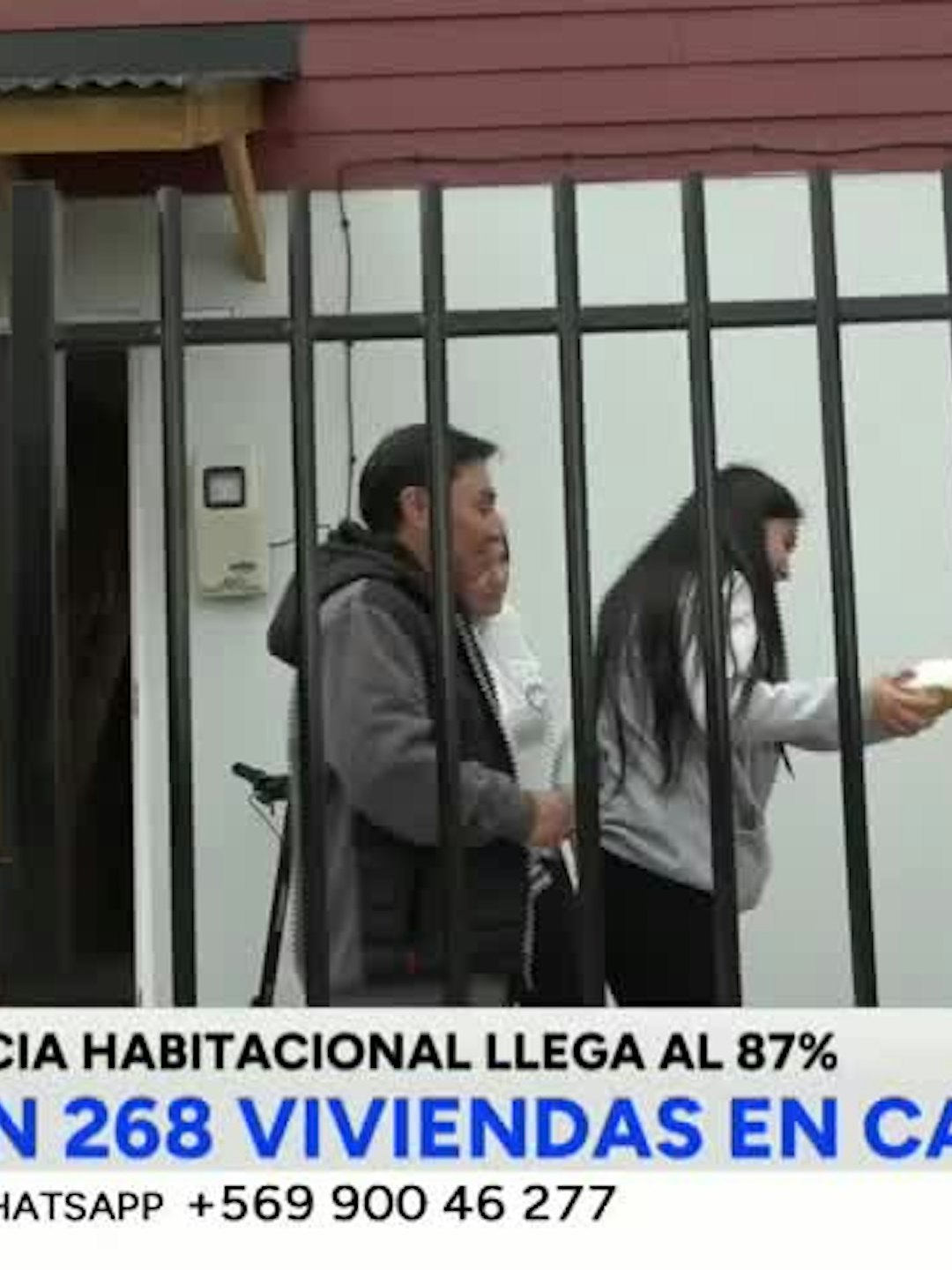 Entregaron conjunto habitacional en Cauquenes