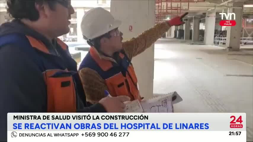 Se reactivan obras del nuevo Hospital de Linares