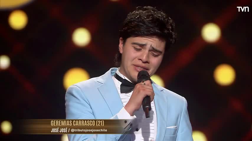 Geremias quiere lograr un cupo en la final con su tributo de José José
