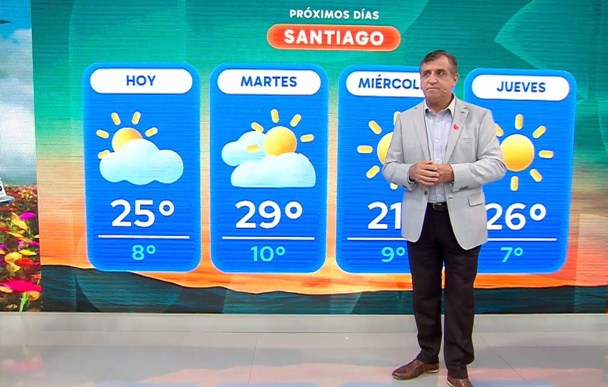 Nublado, pero con mucho calor: Iván Torres anticipa día "abochornado" para esta semana