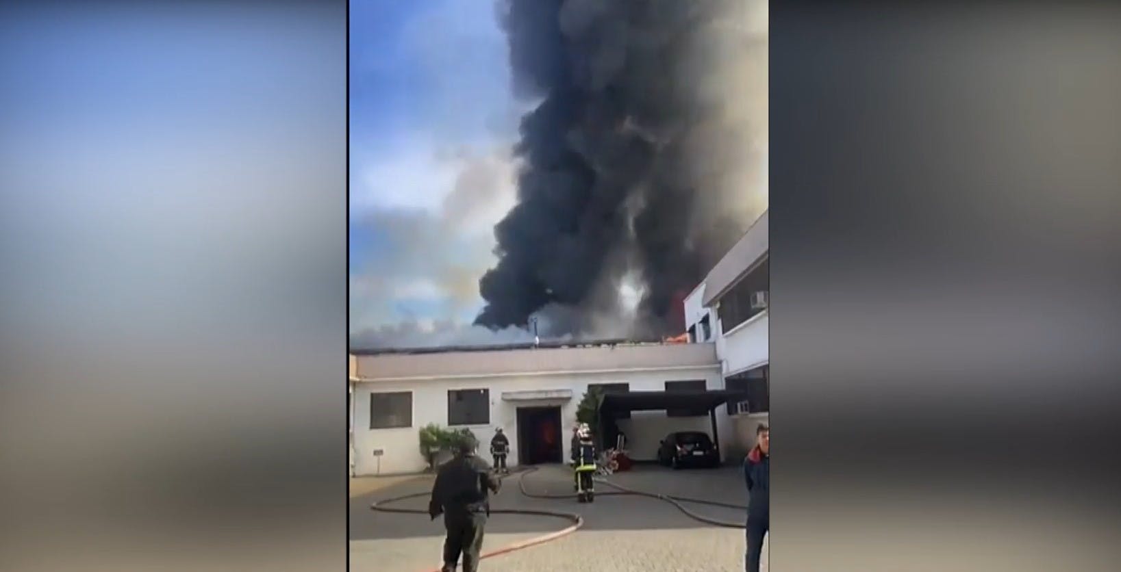 Incendio consume fábrica de colchones en Independencia 