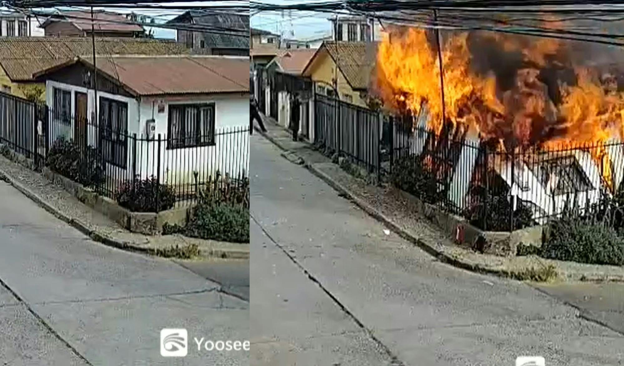 Vecinos héroes relatan el rescate de adulta mayor en impresionante explosión en Viña del Mar