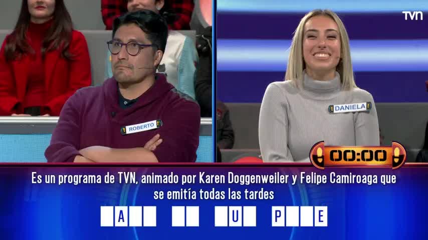 ¡Pero cómo! Programa clásico de TVN hizo caer a Daniela | ¡Ahora Caigo!