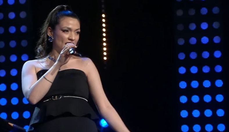 Dejó todo en el escenario: mira la presentación de Isabel como Natalia Jiménez