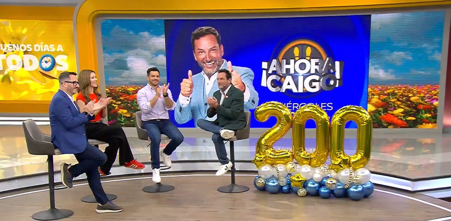 La alegría de Daniel Fuenzalida por los 200 capítulos al aire de "Ahora Caigo": "Estoy en mi salsa"