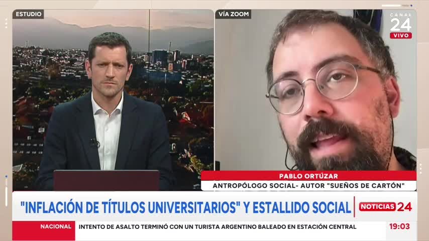 Pablo Ortúzar a 5 años del estallido: “El escenario actual no es el original, no se imaginó una situación como esta”