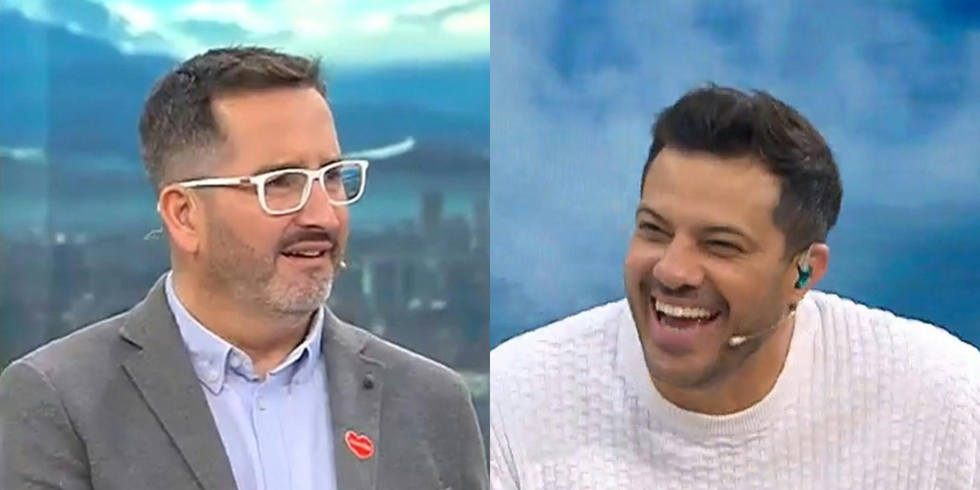 La íntima confesión de Simón Oliveros que hizo sonrojar a Eduardo Fuentes