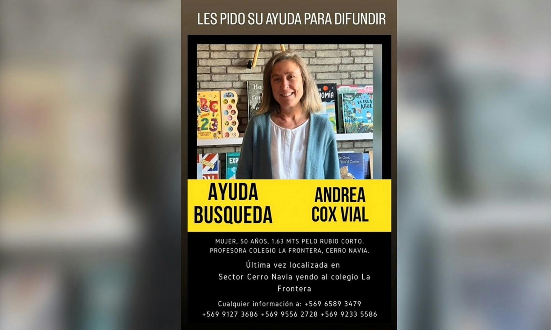 Su familia está desesperada: Profesora fue al colegio donde trabaja y nunca llegó