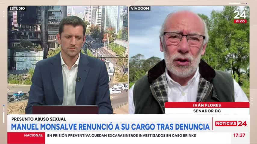 Senador Flores y denuncia por violación contra Monsalve: “Es un tremendo golpe para el Gobierno”