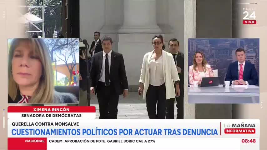 Rincón y denuncia contra Monsalve: Movimientos feministas de izquierda han sido silenciosos