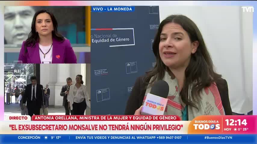 Antonia Orellana: "El exsubsecretario Monsalve no tendrá ningún privilegio"