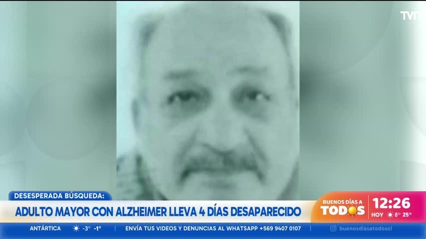 Lleva 4 días desaparecido: Familia realiza desesperado llamado para encontrar a adulto mayor con alzheimer