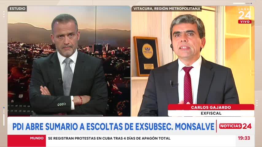Exfiscal Gajardo por caso Monsalve: “Las personas que tuvieron acceso a los dichos, incluido el Presidente, van a ser citados a declarar”