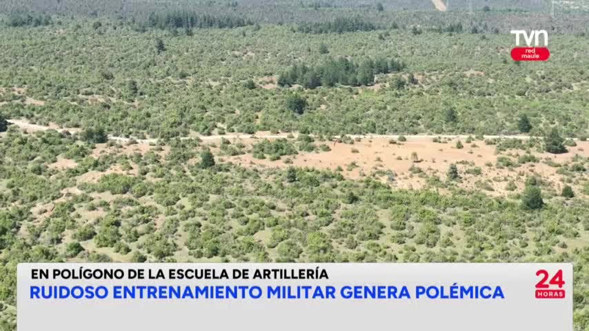 Ruidoso entrenamiento militar genera polémica